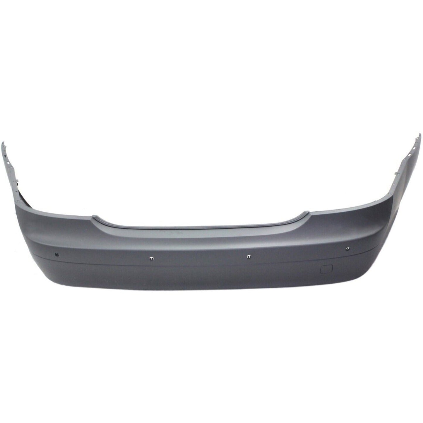 Rear Bumper Cover Primed For 2007-2011 Mercedes Benz S-Class Without Sport Pkg With Parktronic Holes Replacement REPBZ760101P