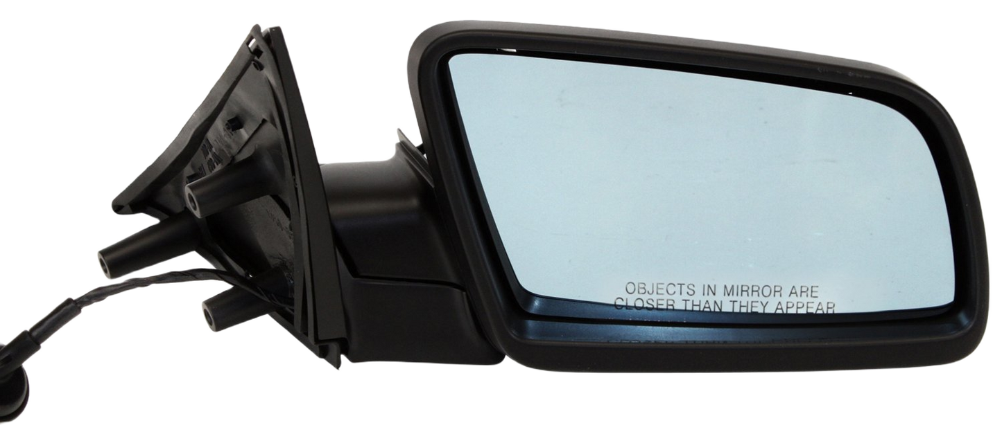 5-SERIES 04-07 MIRROR RH, Power, Manual Folding, Heated, Paintable, w/o Memory, Non-lighted, (Sedan 04-05)/(Wagon 06-07)