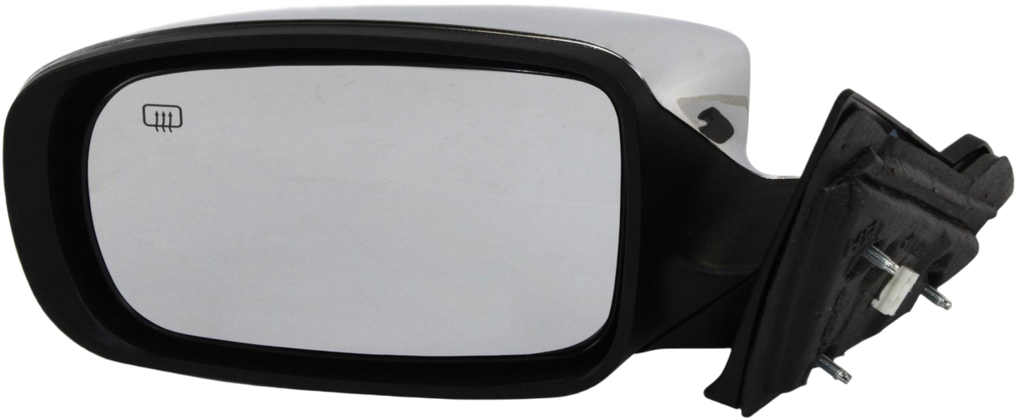CHRYSLER 200 11-14 MIRROR LH, Power, Manual Folding, Heated, Chrome, Convertible
