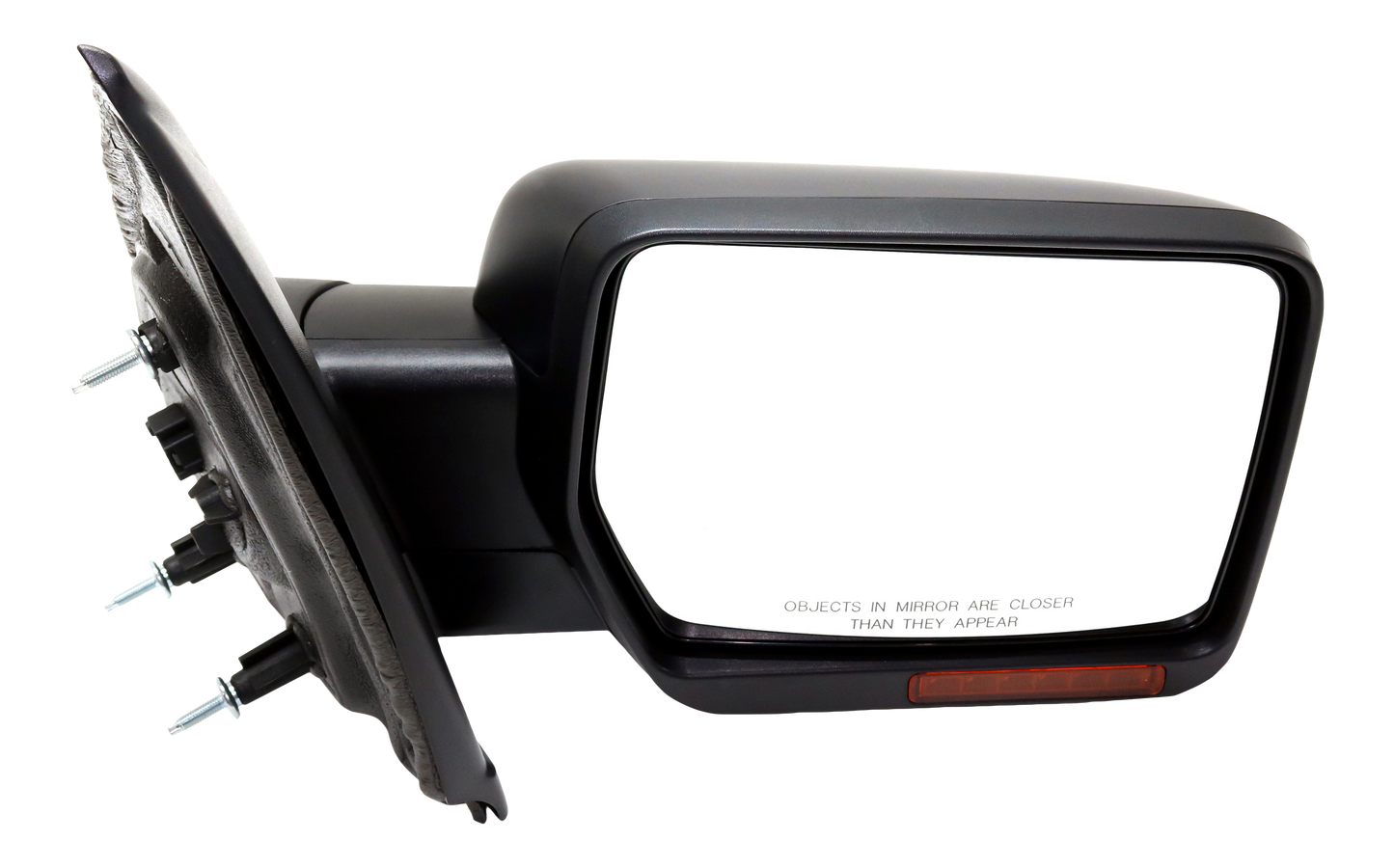 F-150 11-14 MIRROR RH, Non-Towing, Power, Manual Folding, Heated, Paintable, w/ Memory and Signal Light, w/o Blind Spot Glass and Puddle Light