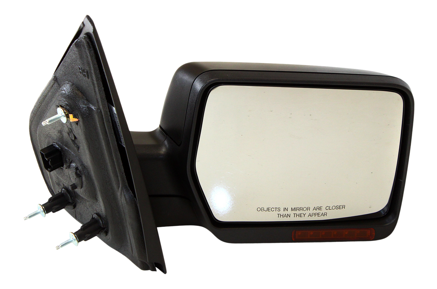 F-150 07-08 MIRROR RH, Non-Towing, Power, Power Folding, Heated, Textured, w/ In-housing Signal Light, w/o Auto Dimming, BSD, and Memory