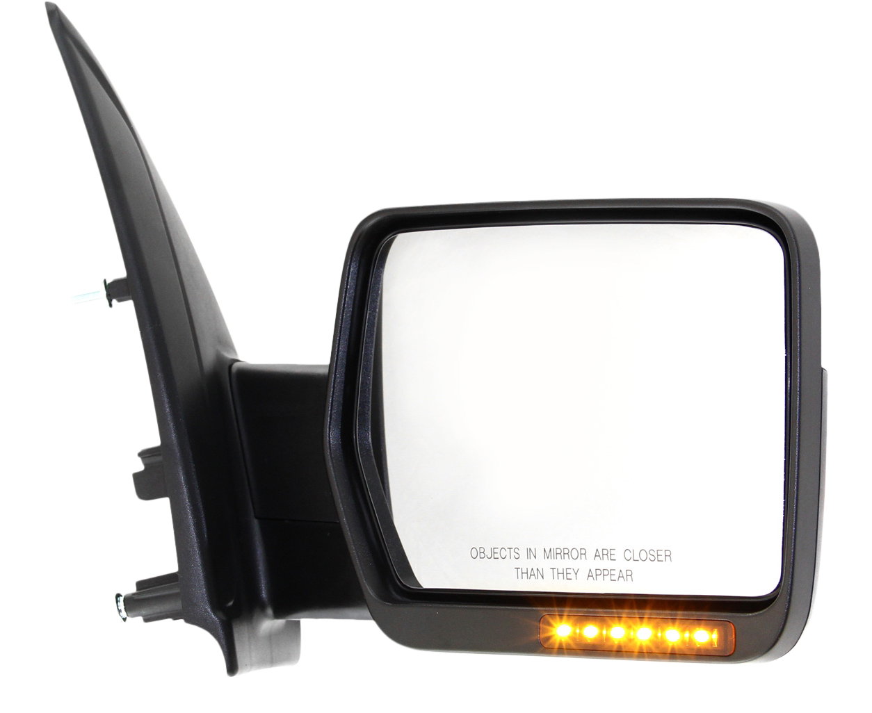 F-150 09-10 MIRROR RH, Non-Towing, Power, Power Folding, Heated, Chrome, w/ In-housing Signal Light and Memory, w/o Auto Dimming and BSD