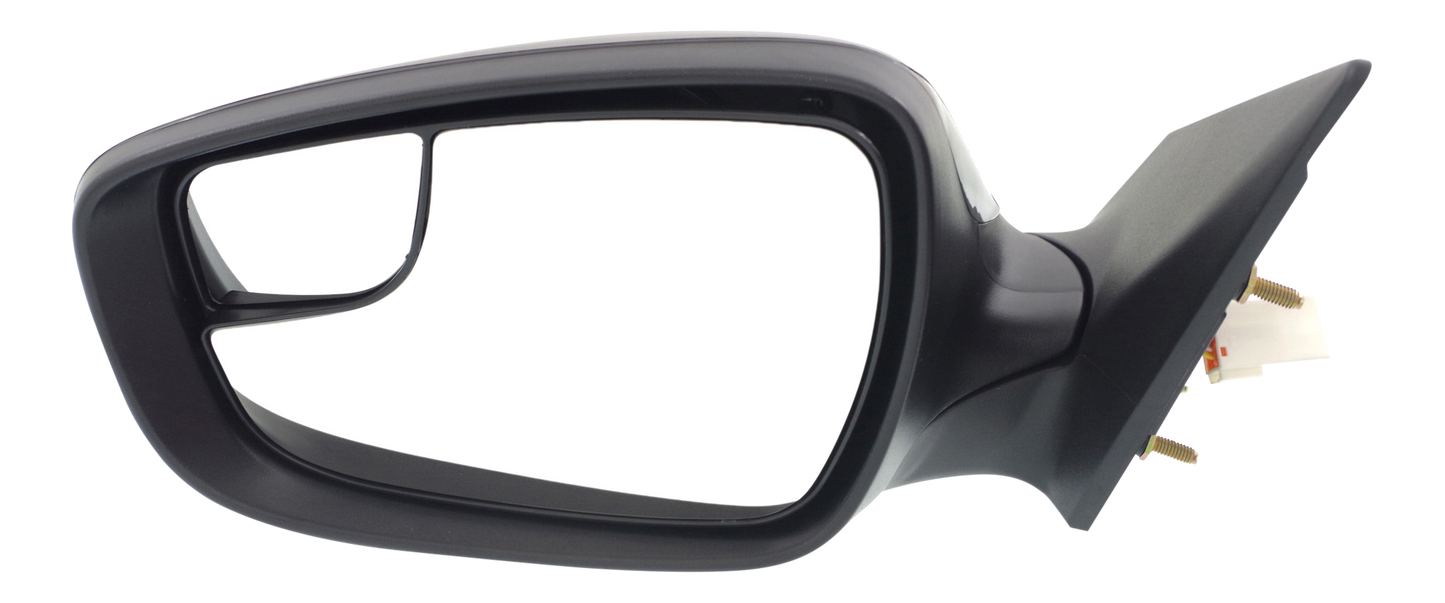 ELANTRA/ELANTRA COUPE 14-16 MIRROR LH, Power, Manual Folding, Heated, Paintable, w/ Blind Spot Glass, w/o Auto Dimming, Memory, and Signal Light