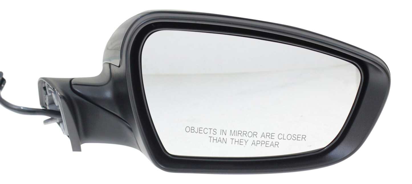 FORTE 14-16 MIRROR RH, Power, Manual Folding, Heated, Paintable, w/o Puddle and Signal Lights, Sedan, LX model