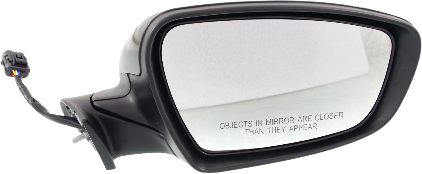 FORTE 14-16 MIRROR RH, Power, Power Folding, Heated, Paintable, w/ Puddle and Signal Lights, Sedan, EX model