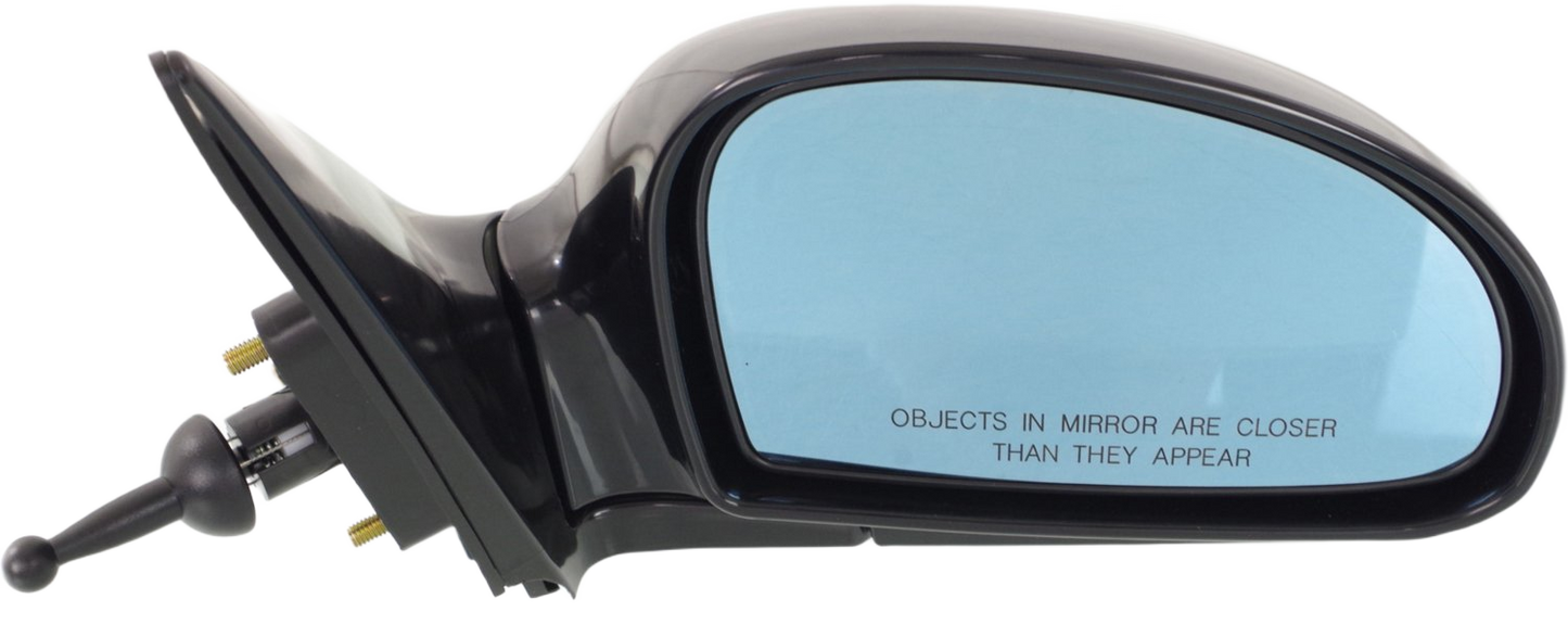 SPECTRA 04-09 MIRROR RH, Manual Remote, Manual Folding, Non-Heated, Paintable, Blue Glass, Sedan/HB