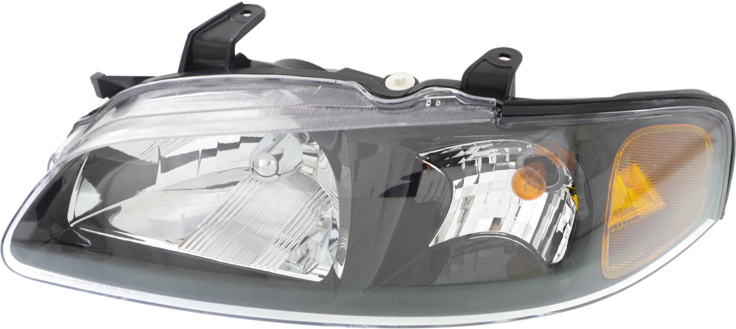 SENTRA 02-03 HEAD LAMP LH, Assembly, Halogen, Black Interior, SE-R/SE-R Spec V Models