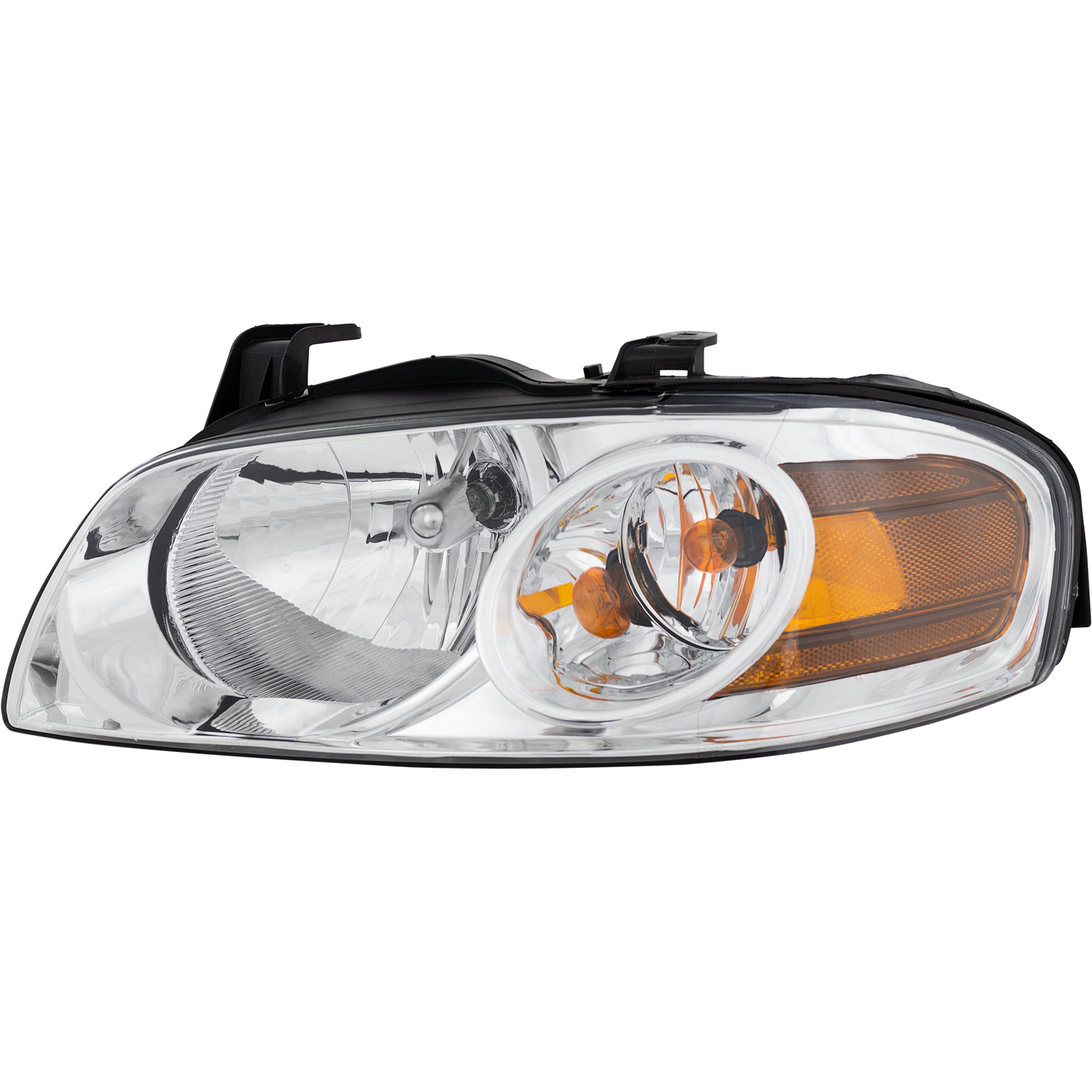 SENTRA 04-06 HEAD LAMP LH, Assembly, Halogen, Chrome Interior, Base/S Models