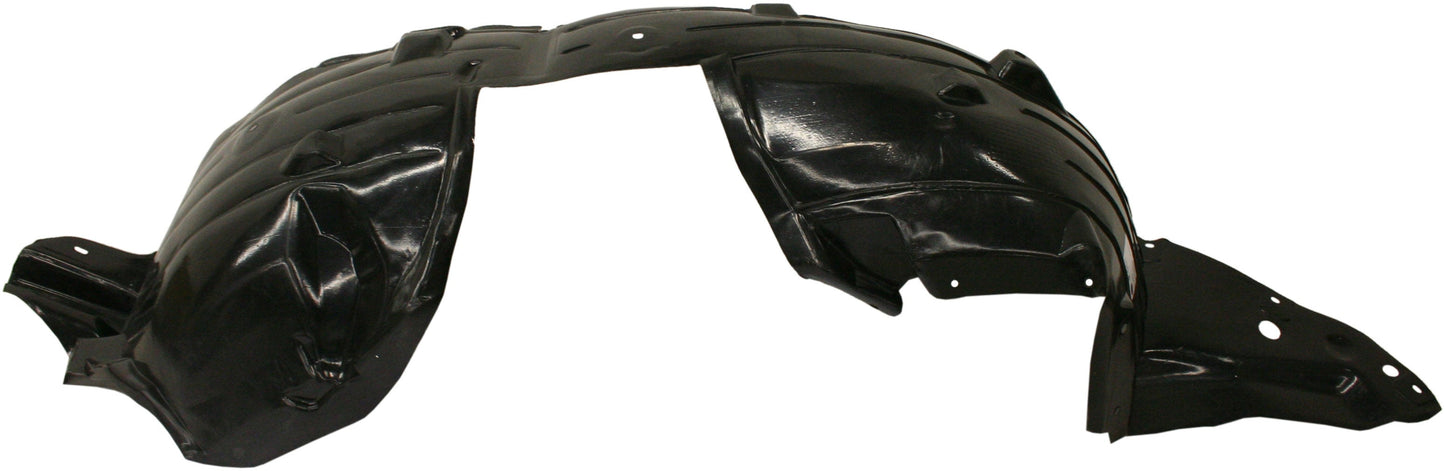 SENTRA 07-09 FRONT FENDER LINER LH, Plastic, Vacuum Form, Base/S/SL Models