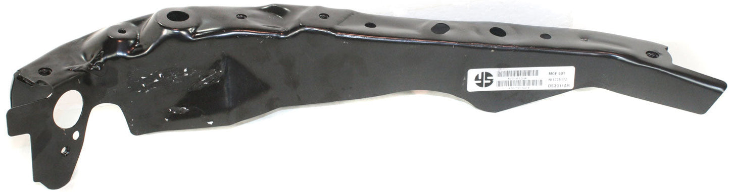 ALTIMA 07-09/MAXIMA 09-14 RADIATOR SUPPORT RH, Black, Steel, Coupe/Sedan