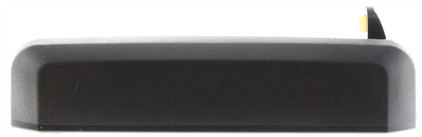 NISSAN PICKUP 86-97 FRONT EXTERIOR DOOR HANDLE LH, Plastic, Textured Black, Without Keyhole