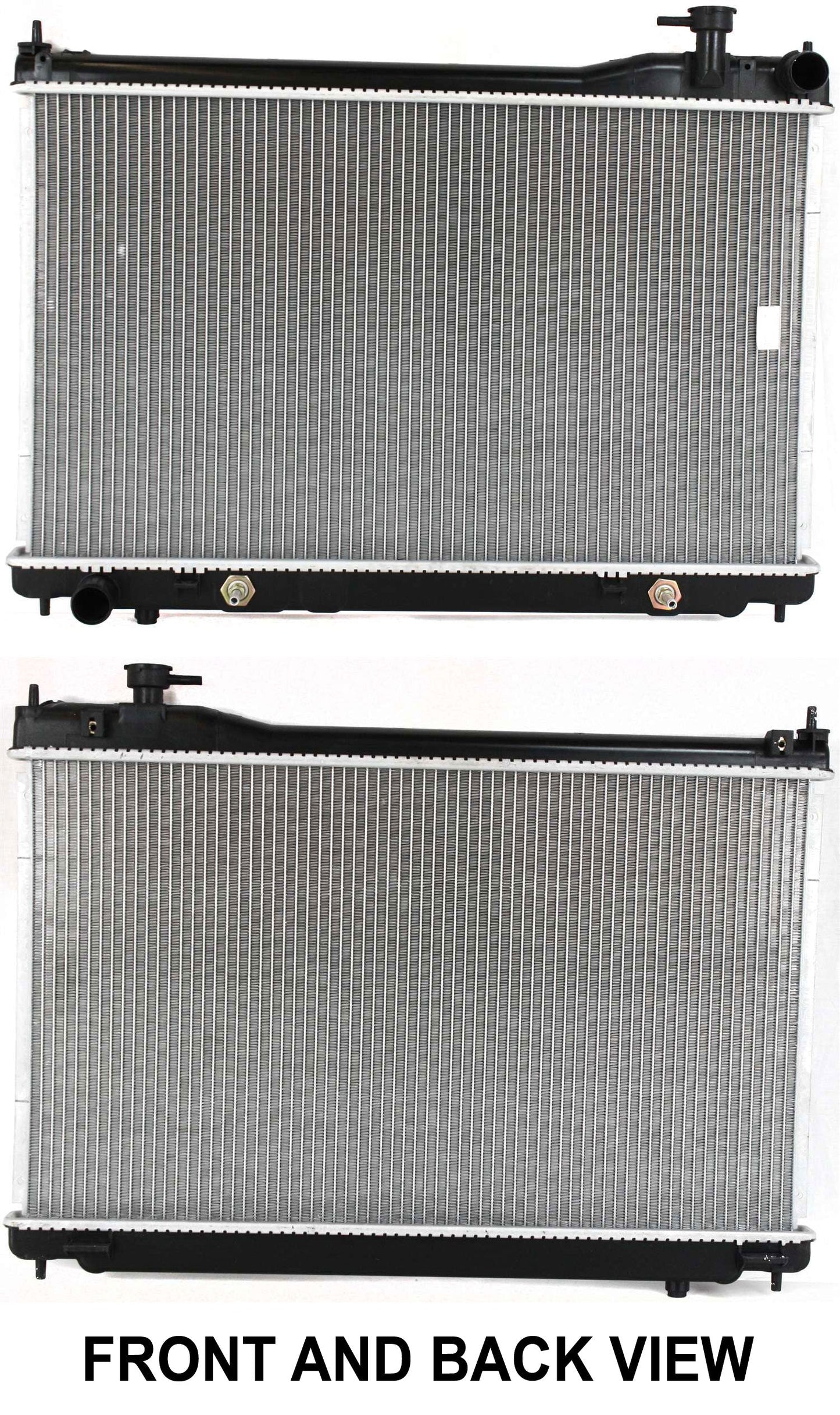 G35 03-04 RADIATOR, Sedan, Auto Trans, To 10/03, w/ Single Fan