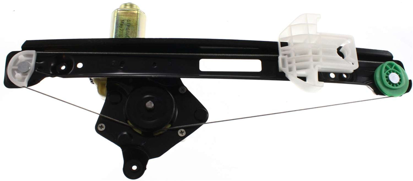 FOCUS 00-07 REAR WINDOW REGULATOR RH, Power, w/ Motor, 4-Door/5-Door