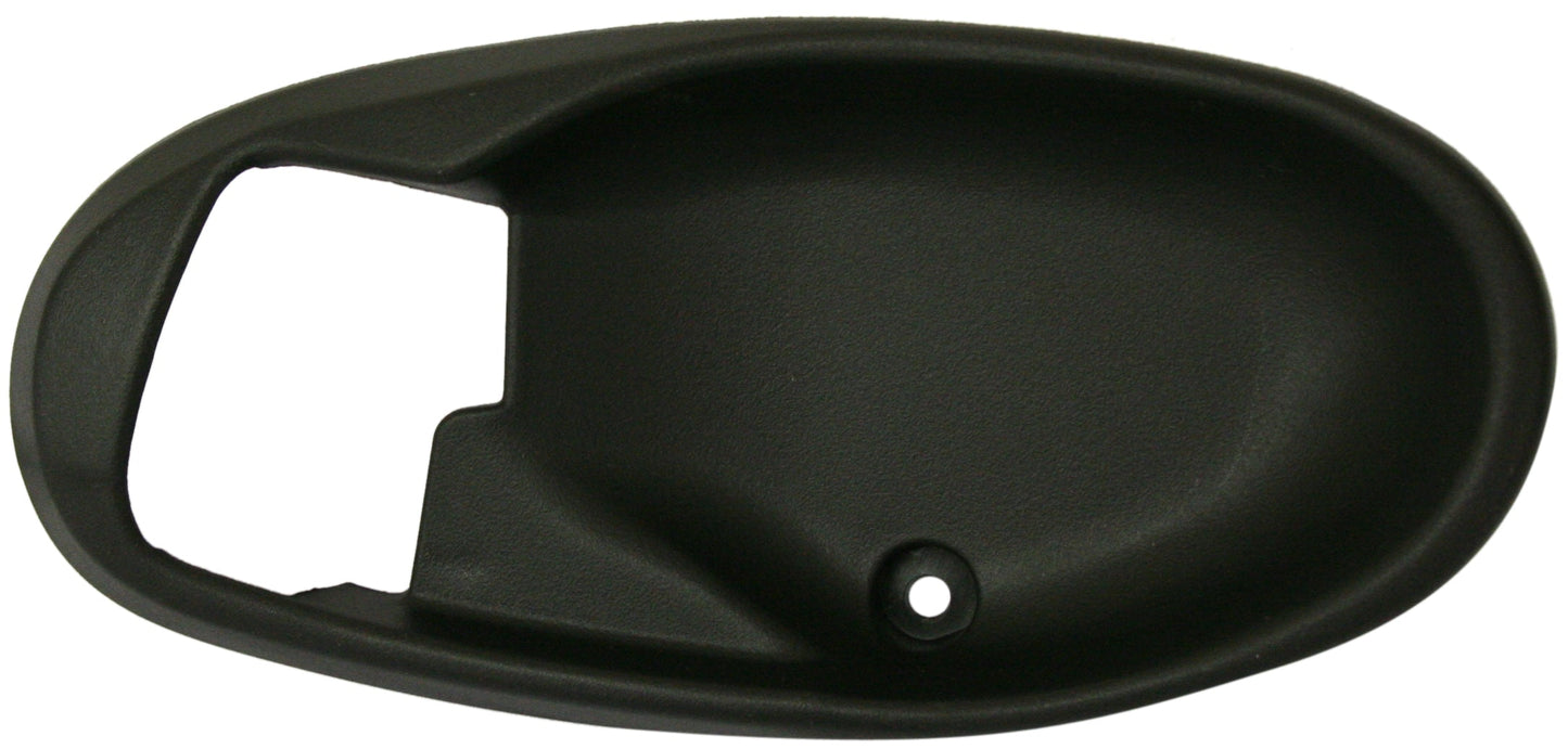ECLIPSE 95-99 FRONT DOOR HANDLE CASE RH, Interior, Bezel, Black