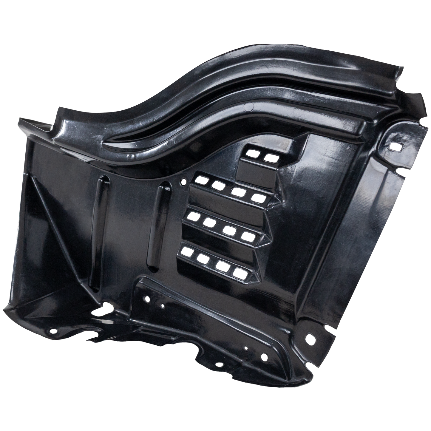 TUNDRA 07-13 FRONT FENDER LINER LH, Front Section, Plastic, Vacuum Form, w/ Steel Bumper Type