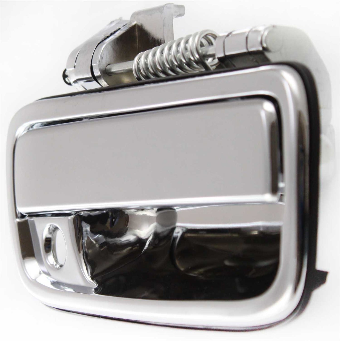 TACOMA 95-04 FRONT EXTERIOR DOOR HANDLE RH, All Chrome, w/ Keyhole