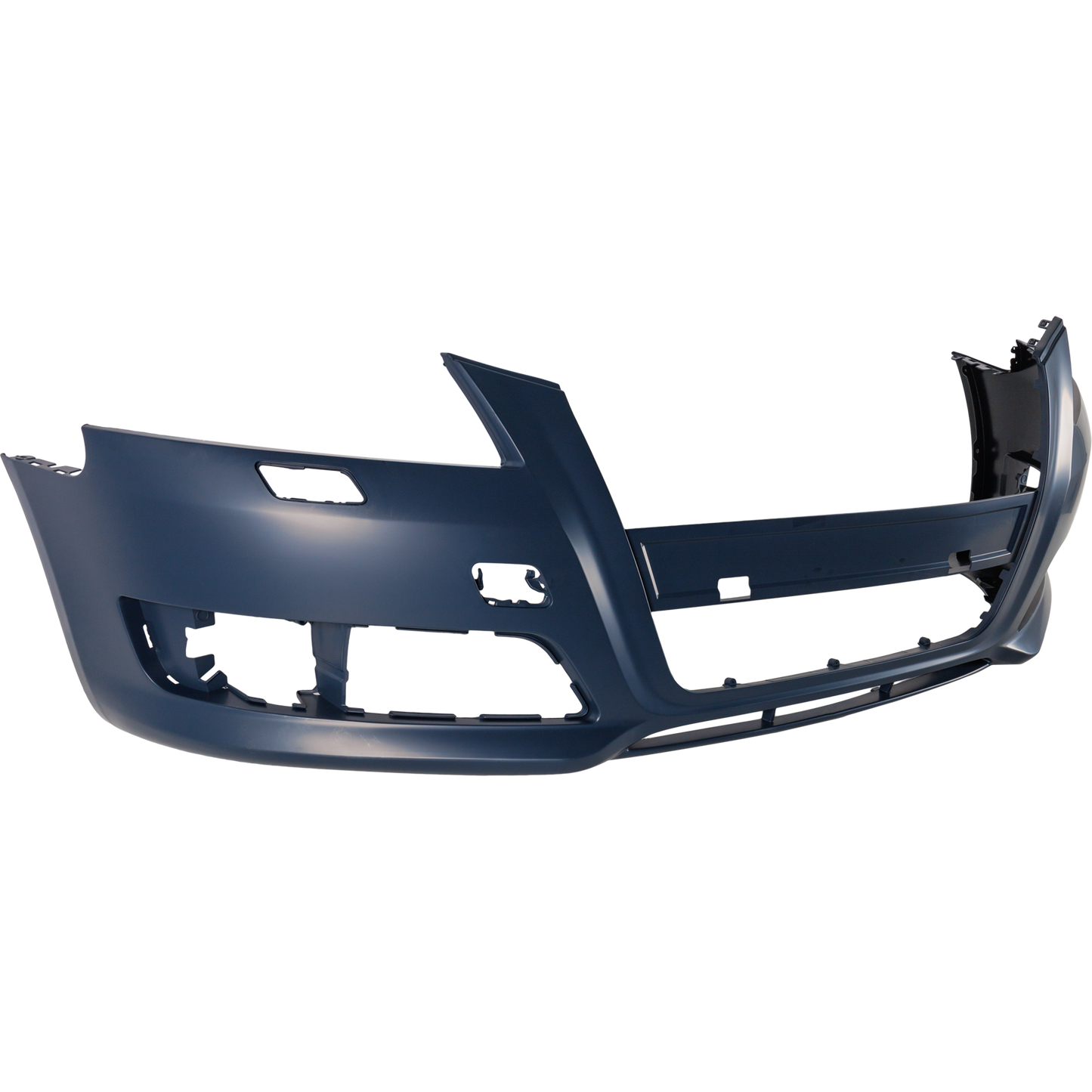 A3 09-13 FRONT BUMPER COVER, Primed, w/o Sport Pkg, w/ Headlight Washer Holes Holes, w/o Parking Aid Snsr Holes