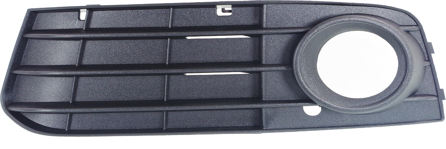 A4 09-12 FRONT FOG LAMP MOLDING LH, Paint to Match, w/o S-Line Pkg and ACC, Exc. Cabrio Models