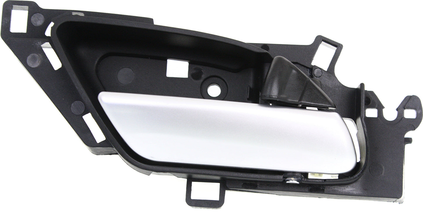MDX 07-09 FRONT INTERIOR DOOR HANDLE RH, Dark Gray Lever + Black Housing, Plastic + Metal (=REAR)