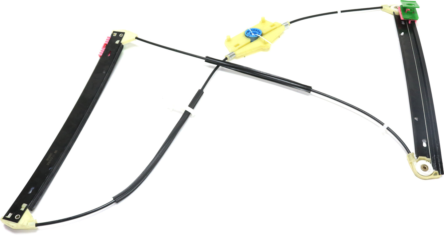 A6 QUATTRO 05-11 FRONT WINDOW REGULATOR RH, Power, w/o Motor
