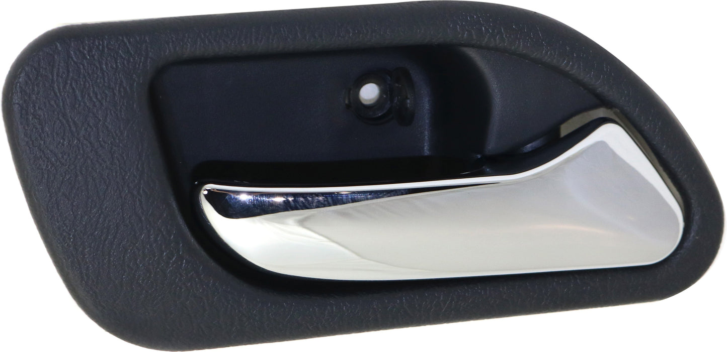 TL 99-03/MDX 01-06 REAR INTERIOR DOOR HANDLE RH, Chrome Lever + Gray Housing, Plastic