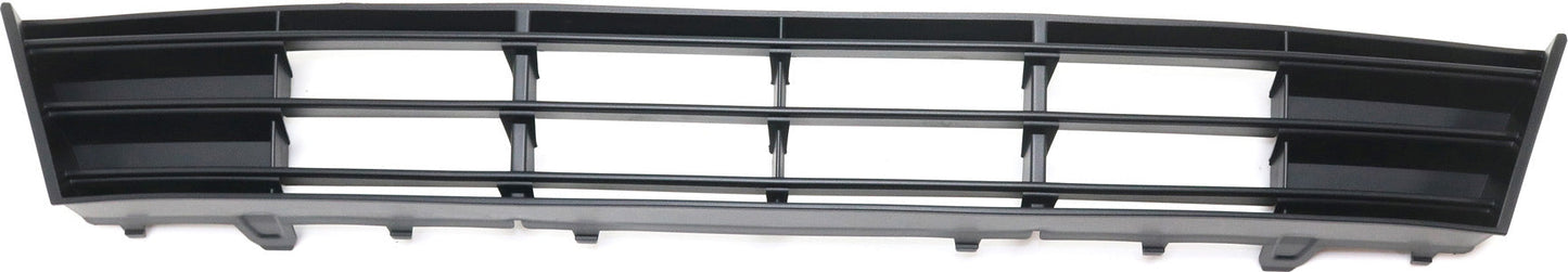 5-SERIES 14-16 FRONT BUMPER GRILLE, Center, Txtd, w/o M Pkg and Active Cruise Control, Sedan