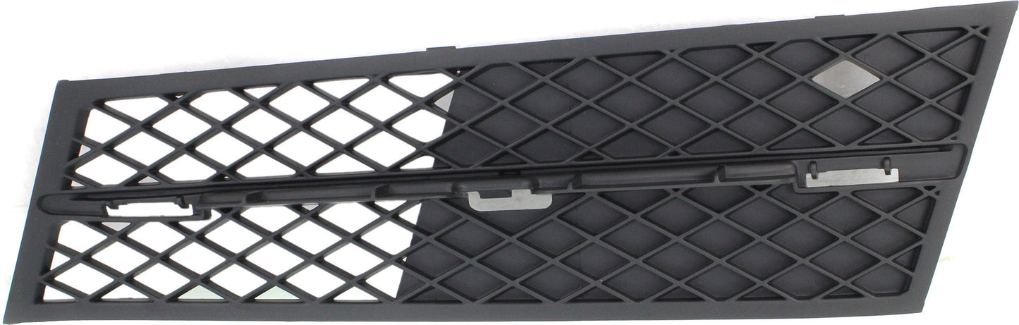 5-SERIES 11-13 FRONT BUMPER GRILLE LH, Outer, Textured Black, w/o M Pkg, Sedan