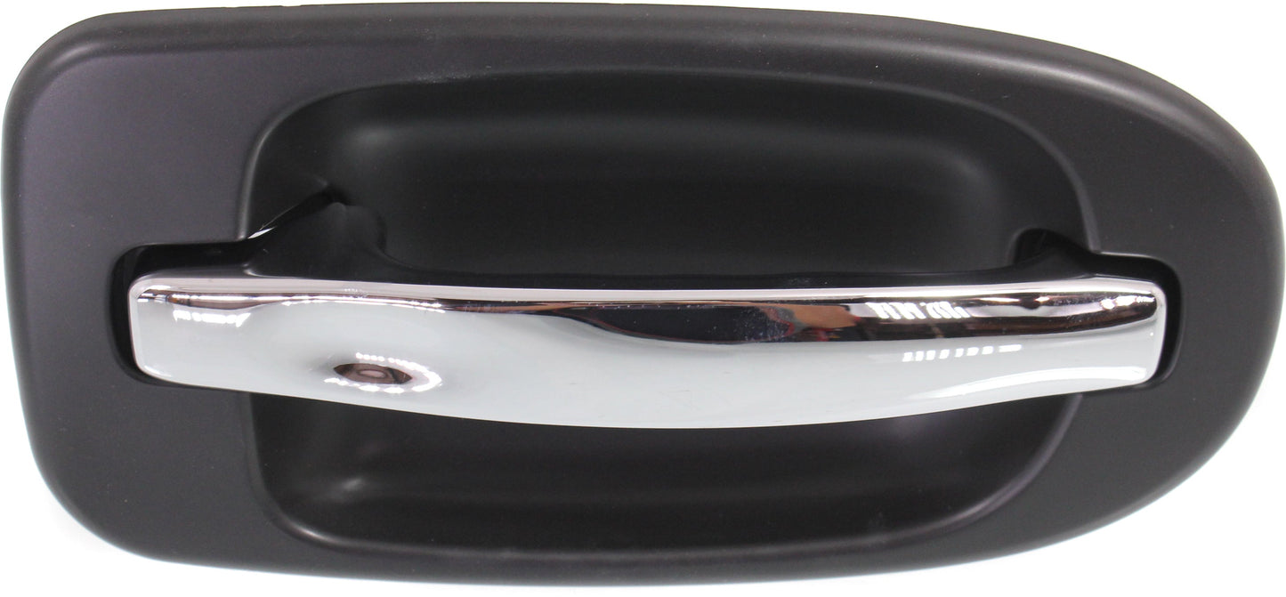 VENTURE 97-05/UPLANDER 05-09 REAR EXTERIOR DOOR HANDLE RH, Sliding, Chrme Lvr+Primed Bzl, w/o Hole