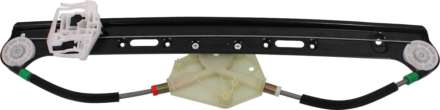 X3 04-10 REAR WINDOW REGULATOR LH, Power, w/o Motor