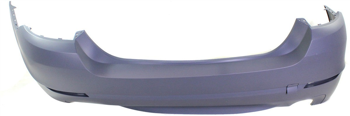 535I/ACTIVEHYBRID 5 11-13 REAR BUMPER COVER, Primed, w/o M Package, w/o Park Distance Control Sensor Holes