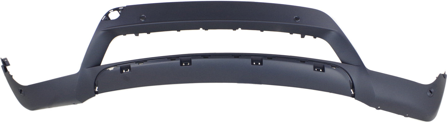 X5 11-13 FRONT BUMPER COVER, Lower, Textured, w/o M Pkg, w/ PDC Snsr Holes, (Exc. M Model) - CAPA
