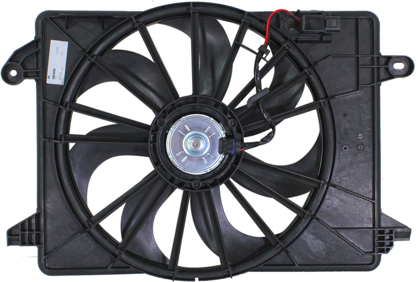 CHALLER/CHARGER/CHRYSLER 300 09-22 RADIATOR FAN ASSEMBLY, Single Fan, Includes resistor