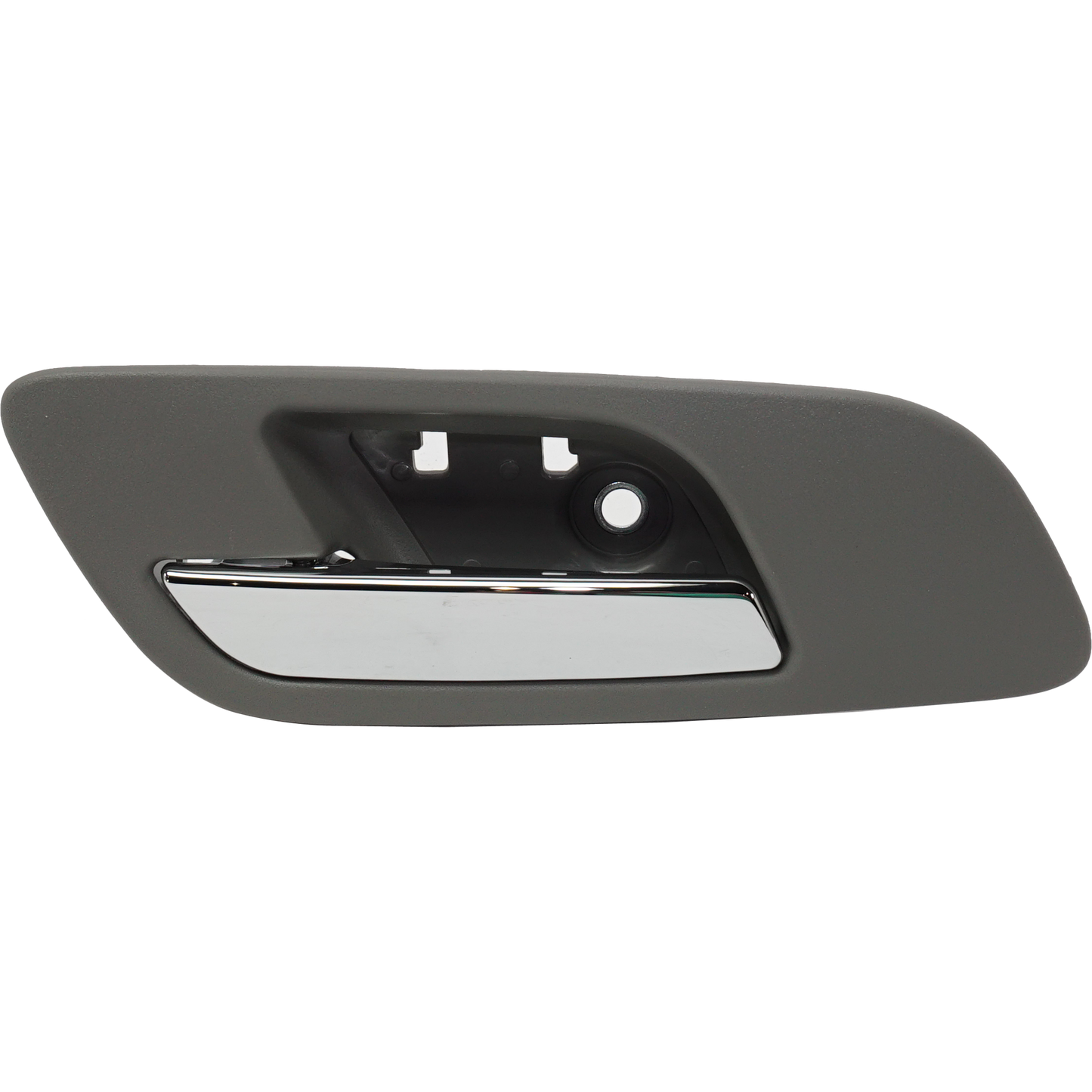 SILVERADO/SIERRA 1500 07-13 / 2500 HD/3500 HD 07-14 FRONT INTERIOR DOOR HANDLE LH, Chrme Lvr and Gray Hsg., w/o Hole, Excludes 2007 Classic