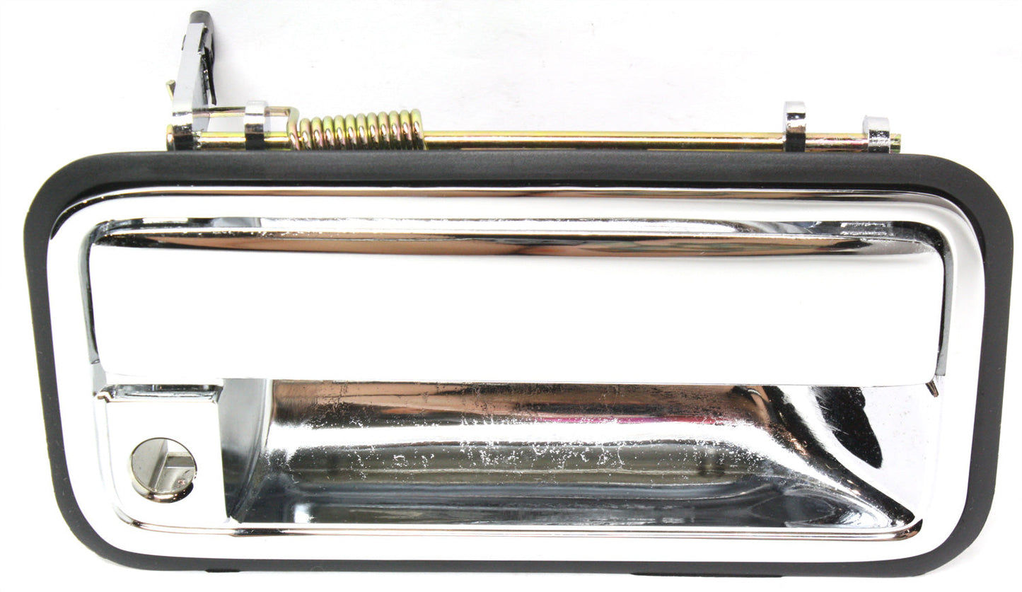SUBURBAN 92-94 REAR EXTERIOR DOOR HANDLE, Rear Back Door, Split Gate Type, All Chrome
