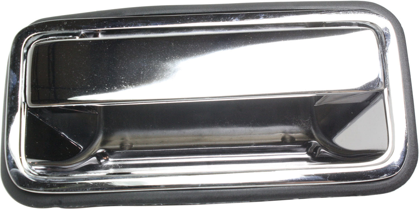 C/K FULL SIZE P/U 92-00 REAR EXTERIOR DOOR HANDLE LH, All Chrome (Zinc)