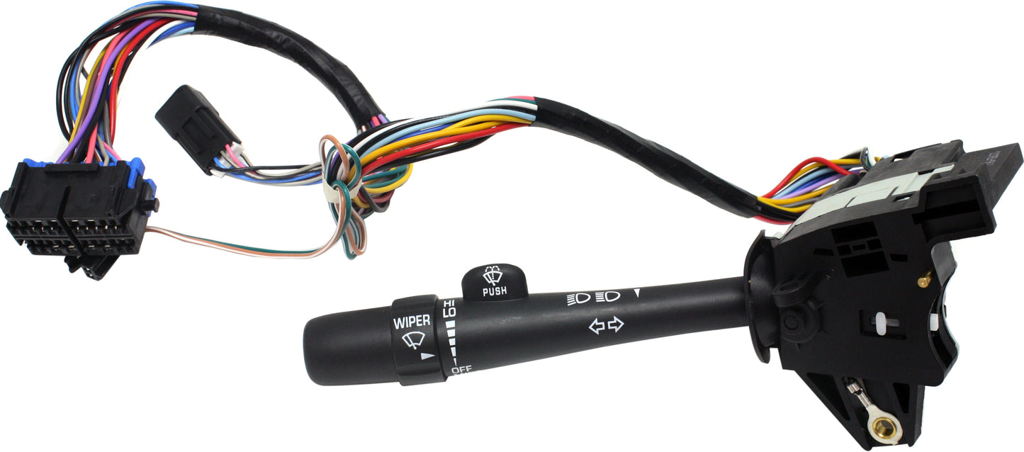 IMPALA 00-05 TURN SIGNAL SWITCH, 26+8+2 Female and Male Blade Type Terminals, 3 Connectors
