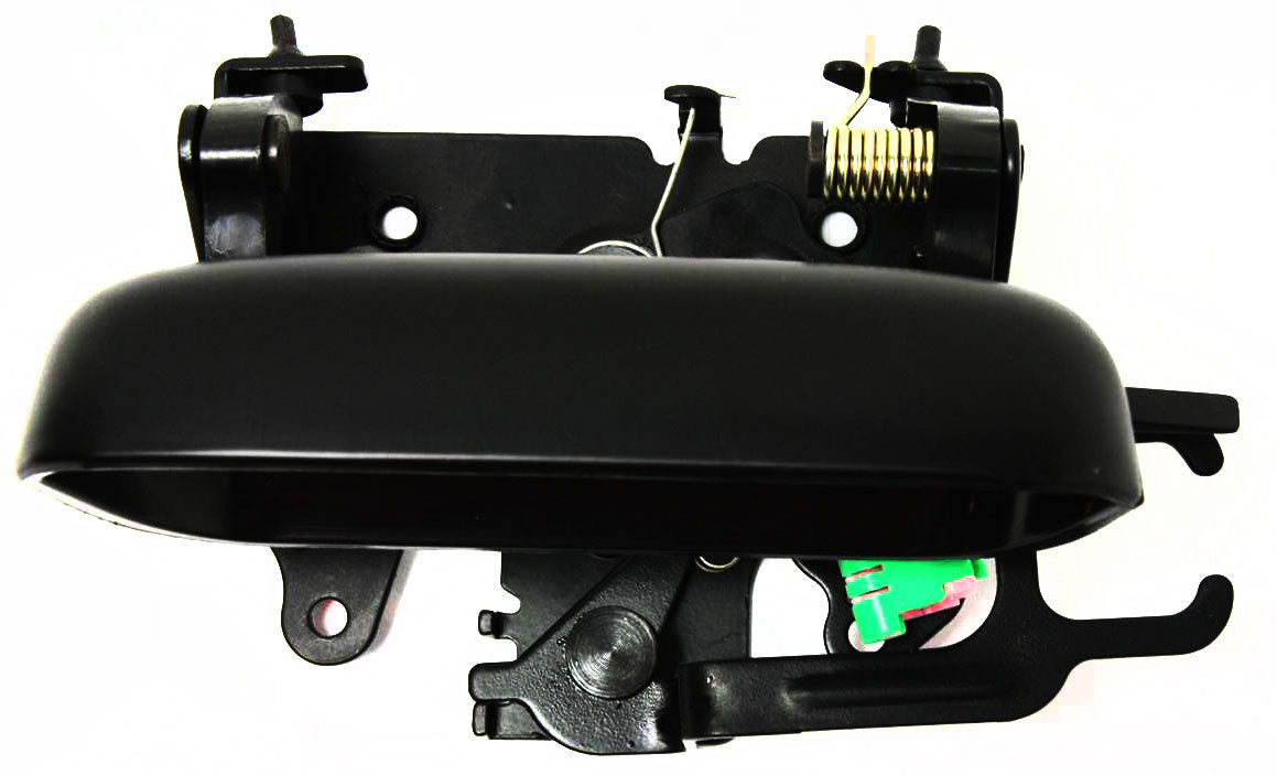 AVALANCHE 02-06 TAILGATE HANDLE, Smooth Black, Outer, Plastic, w/o Keyhole