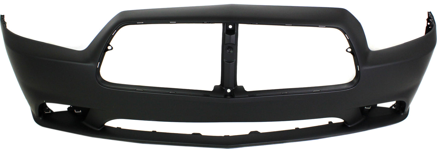 CHARGER 11-14 FRONT BUMPER COVER, Primed, w/o Adaptive Cruise Control, R/T/SE/SXT/RT Road & Track/SXT Plus Models