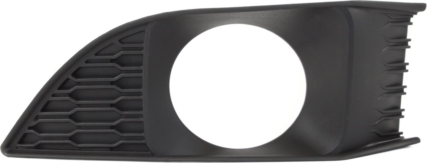 CHARGER 11-14 FRONT FOG LAMP MOLDING RH, Textured Black, w/ Adaptive Cruise Control, (R/T)/SE/SXT Models