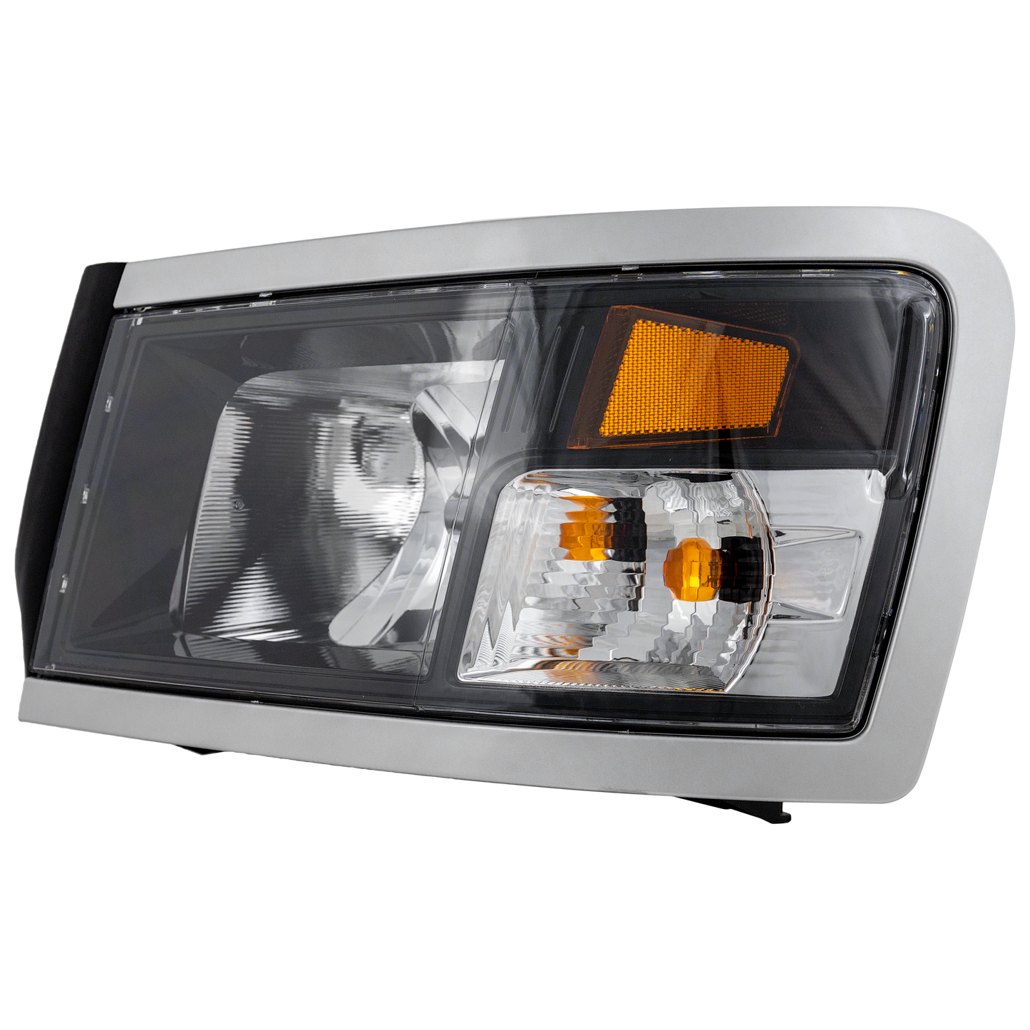 DAKOTA 08-11 HEAD LAMP LH, Assembly, Halogen, Black Interior