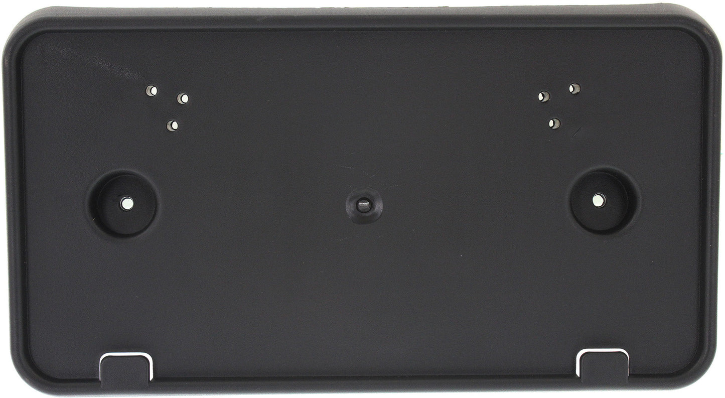 EDGE 11-14 FRONT LICENSE PLATE BRACKET, Textured (Black)