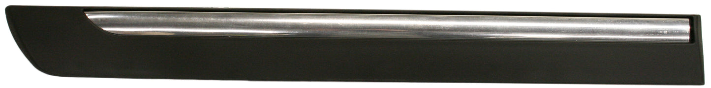 GRAND MARQUIS 06-08 REAR DOOR MOLDING RH, Black, w/ Chrome Mldg.