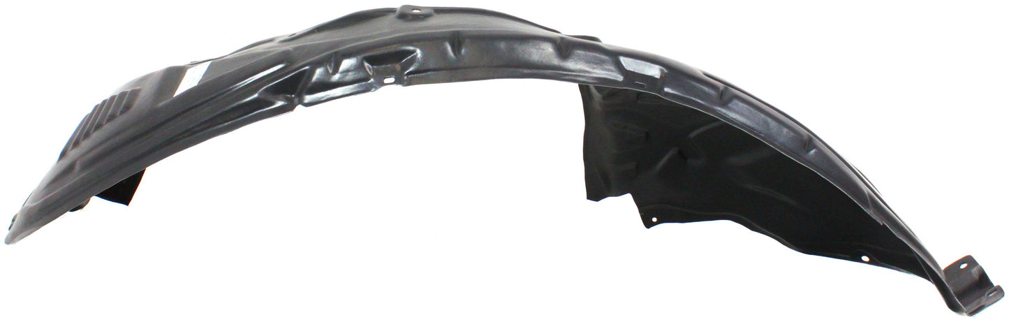 MURANO 09-10 FRONT FENDER LINER LH, Inner, Plastic, Vacuum Form