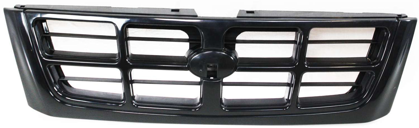 FORESTER 98-00 GRILLE, Plastic, Textured Black Shell and Insert, Base / L Models