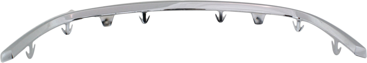 COROLLA 01-02 GRILLE MOLDING, Plastic, Chrome/Black