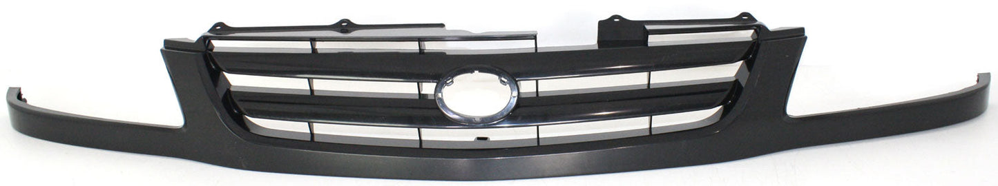 SIENNA 01-03 GRILLE, Textured Black Shell and Insert