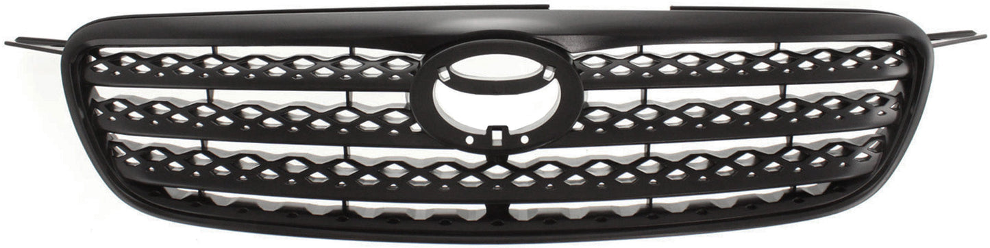 COROLLA 05-06 GRILLE, Painted Black Shell and Insert, XRS Model