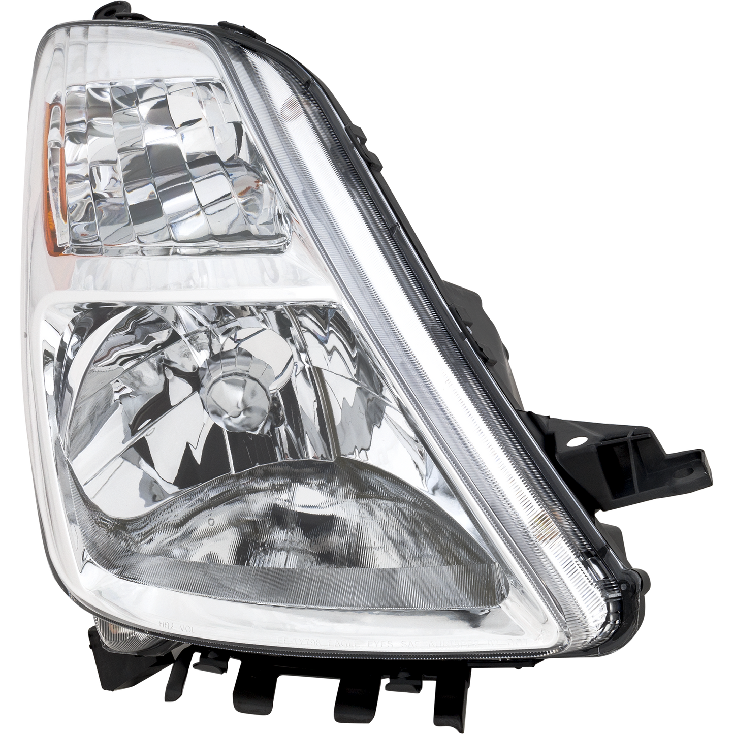 PRIUS 04-06 HEAD LAMP RH, Lens and Housing, Halogen, To 11-05