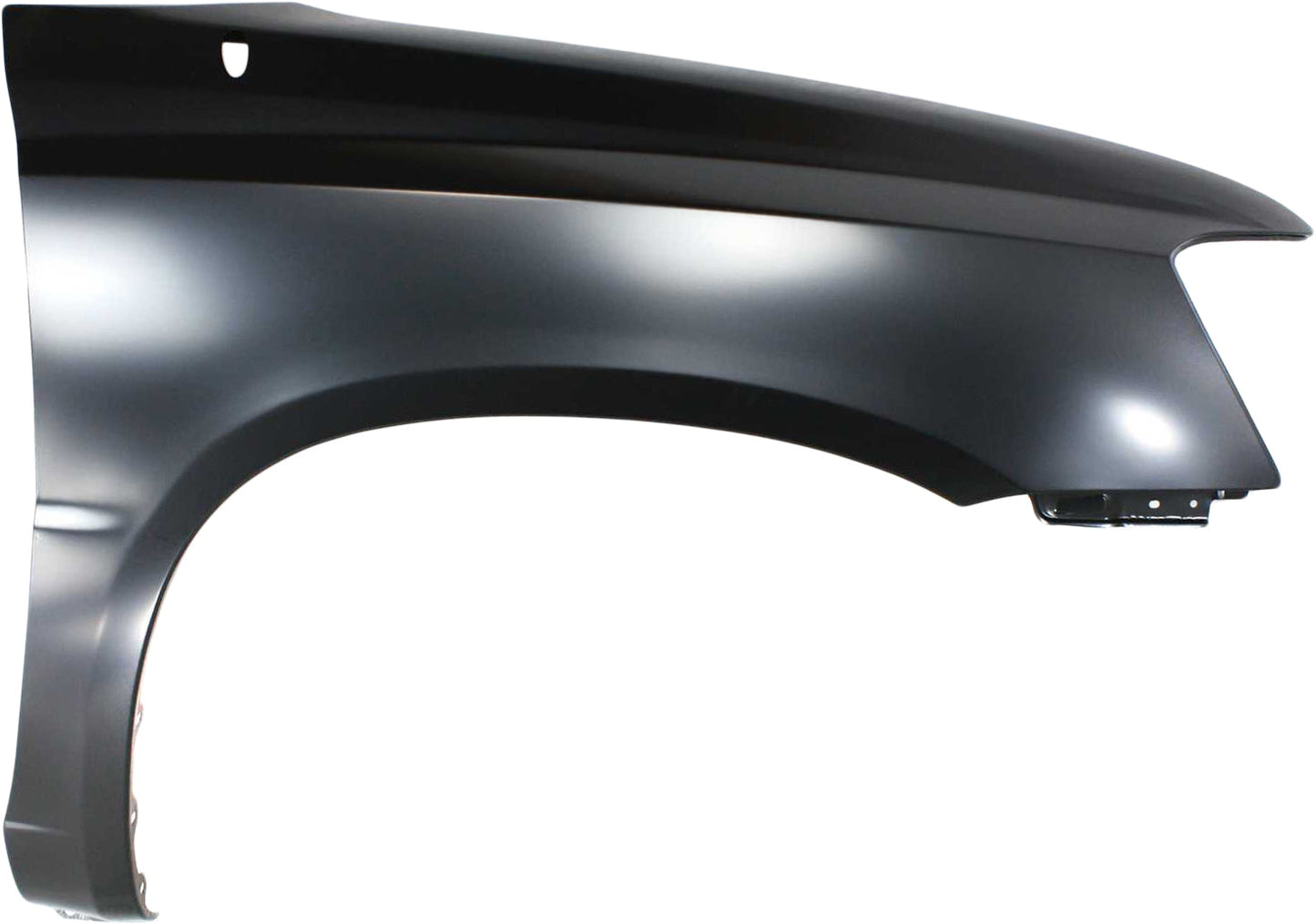 HIGHLANDER 01-07 FRONT FENDER RH, Primed, (Exc. Hybrid Model), w/ Antenna Hole, w/o Lamp Hole