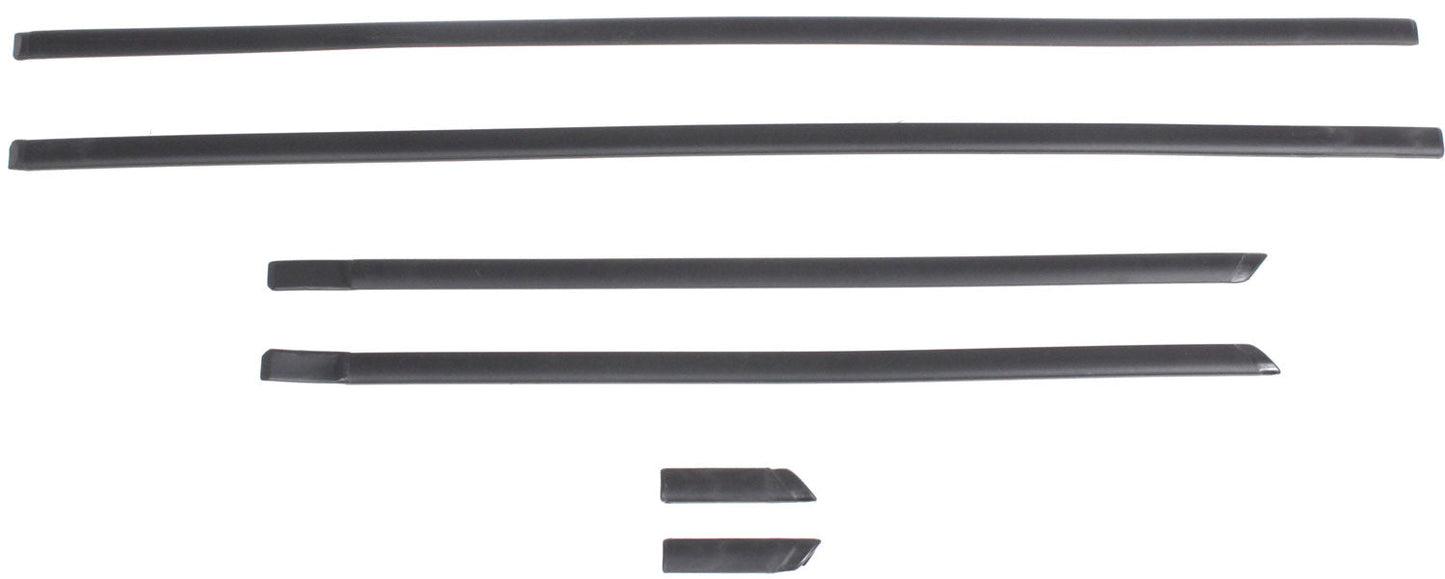 COROLLA 93-97 FRONT DOOR MOLDING, Assembly, 6 pcs